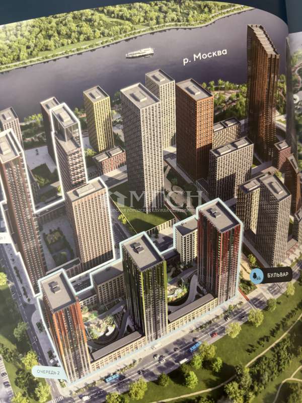 Продажа 2-комнатной квартиры у метро Москворечье. Улица Борисовские Пруды, 1